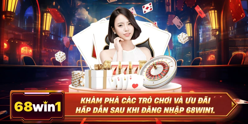 Khám phá các trò chơi và ưu đãi hấp dẫn sau khi đăng nhập 68Win1.