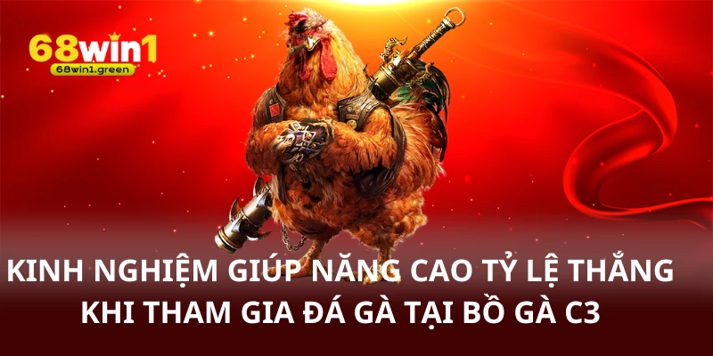 Kinh nghiệm giúp năng cao tỷ lệ thắng khi tham gia đá gà tại bồ gà c3